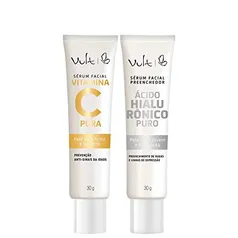 Kit Vult Vitamina C + Ácido Hialurônico (2 Produtos) | R$69