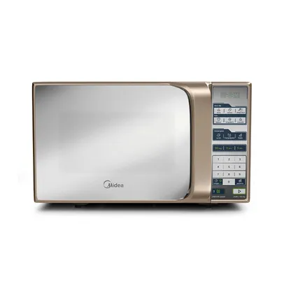 Micro-Ondas Midea Mtfs21 20 Litros Prata Cobre Espelhado