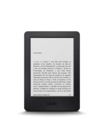 [C&A] VOLTOU! Kindle AO0416 7ª geração wi-fi 4gb tela 6" por R$199