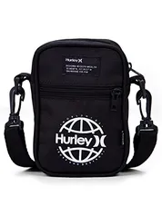 Shoulder Bag Worldwild, Masculino, Hurley, Preto, UN