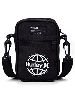 Shoulder Bag Worldwild, Masculino, Hurley, Preto, UN