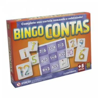 Jogo Bingo Contas - Grow | R$21
