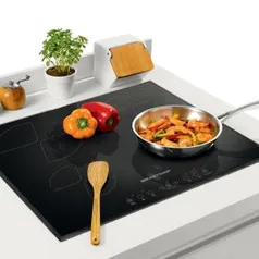 Cooktop 4 bocas de indução Brastemp com timer touch - BDJ62AE - 220V - R$1634