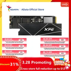 SSD M2 Nvme Adata XPG Gammix S70 Blade 1TB