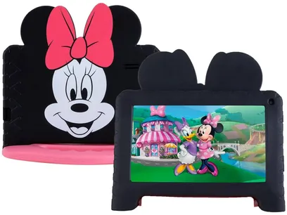 Product photo Tablet Infantil Minnie Multilaser 7 4GB Ram 64GB