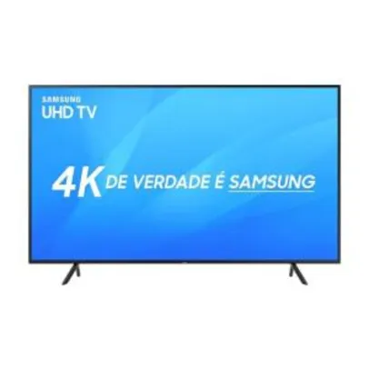 Imperdível! Smart TV LED 50” Samsung 4K/Ultra HD 50NU7100 3 HDMI 2 USB - R$ 1.796