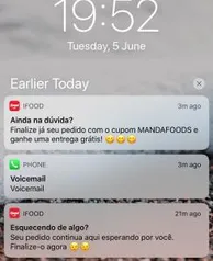 Entrega grátis no IFOOD (Mês de JUNHO)