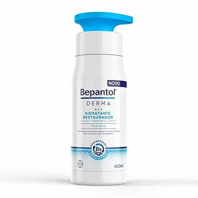 Bepantol Derma Hidratante Restaurador Loção Corporal Diária 400ml, Bepantol