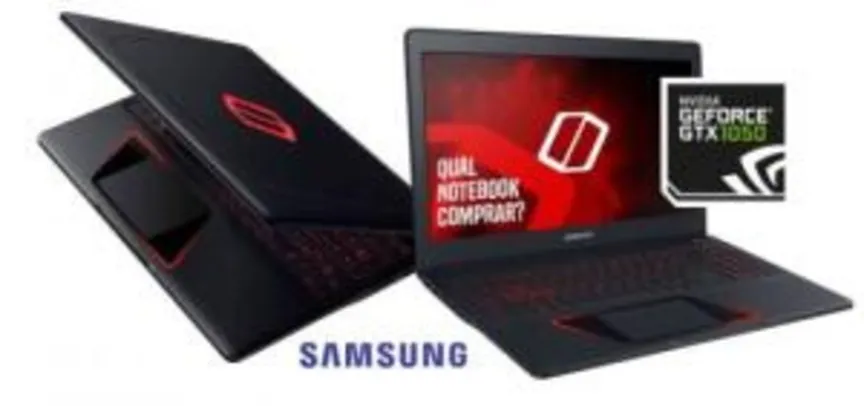 Notebook Odyssey Intel Core 7 I5 8GB (GeForce GTX 1050 com 4GB) 1TB Led Full Hd 15.6'' W10 Preto - Samsung