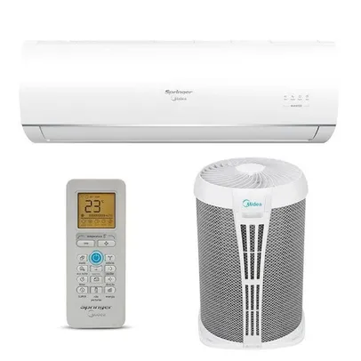 Ar Condicionado Split Inverter Springer Midea Airvolution 9000 BTUs Frio 42MACT09S5 em até 30x no CC Casas Bahia