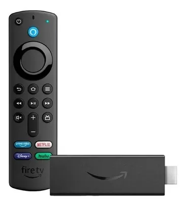 Amazon Fire Tv Stick 3ª Geração Full Hd 8gb Preto Alexa