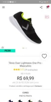 Oxer Lightness One Pro - Masculino