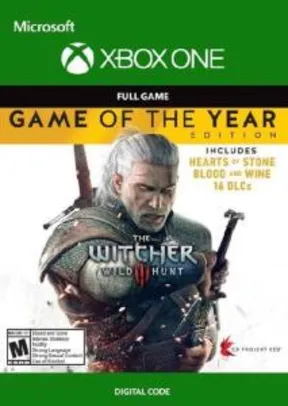 THE WITCHER 3: WILD HUNT – GAME OF THE YEAR EDITION XBOX ONE R$90