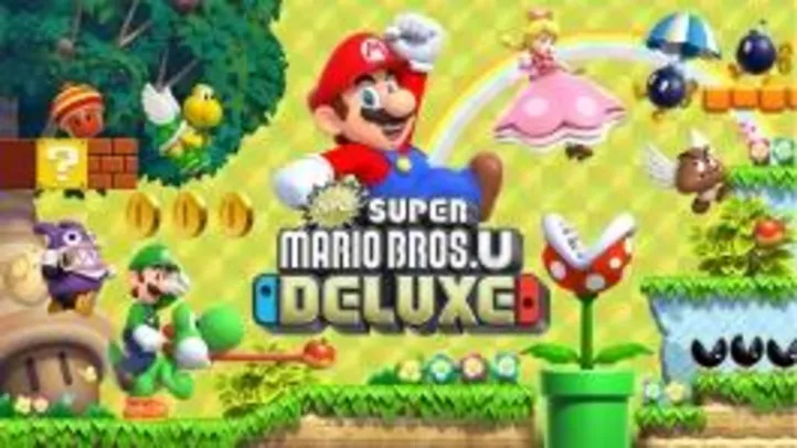 Nintendo Switch - New Super Mario Bros. U Deluxe - eShop BR