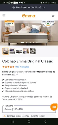 ColchÃ£o Emma Original