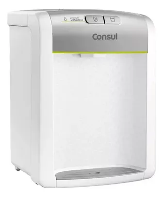 Purificador de água Consul Branco refrigerado com proteção antibactérias CPB34ASVNA 127v/220v