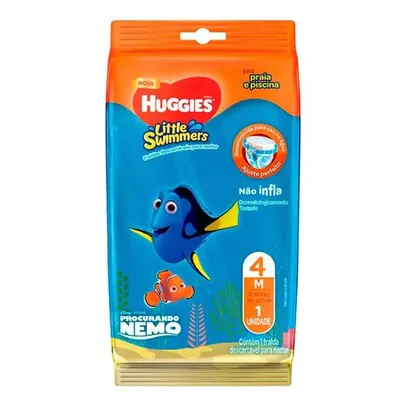 Fralda para Piscina Huggies Little Swimmers M 1 Unidade