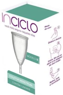 [PRIME] Coletor Menstrual Inciclo - Modelo B (1 un) Inciclo | R$53