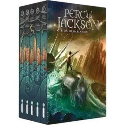 Saindo por R$ 50: [Submarino] Box Percy Jackson e os Olimpianos - Livro (5 VOL) - R$50 | Pelando