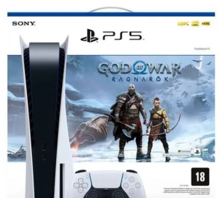 Console Playstation 5 + God of war Ragnarok PS5