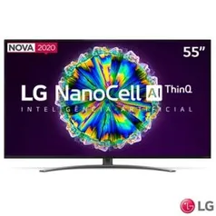 Smart TV LG 55" 4K IPS NanoCell 55NANO86 | R$3989