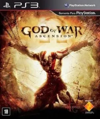 God of War: Ascencion para PS3 na PlayStation store por R$ 15