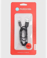 Cabo de Dados USB/USB-C, motorola, MO-SKN6473AI, Preto