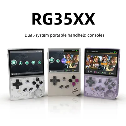 [Taxa Inclusa/Moedas] Console Portátil ANBERNIC RG35XX