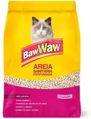 (PRIME) AREIA SANITÁRIA PERFUMADA PARA GATOS 4kg | R$5,85