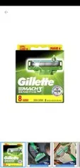 Carga Gillette Mach3 Sensitive - 8 Unidades | R$ 40