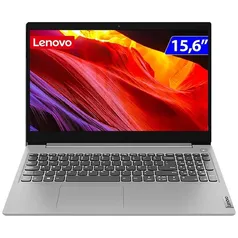 Notebook Lenovo Ideapad 3i i3 256GB 4GB RAM Linux Tela 15.6&quot; - Prata