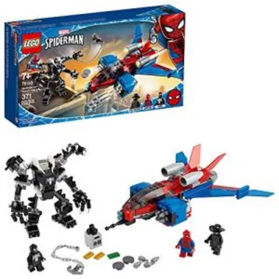 [Prime] Lego Super Heroes Spiderjet vs. Venom Mech 76150 | R$180