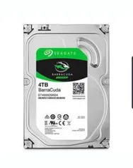 HD Seagate BarraCuda, 4TB, 3.5´, SATA | R$600