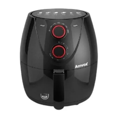 Fritadeira Sem Óleo Amvox Air Fryer ARF 1205 4,5 Litros Preta