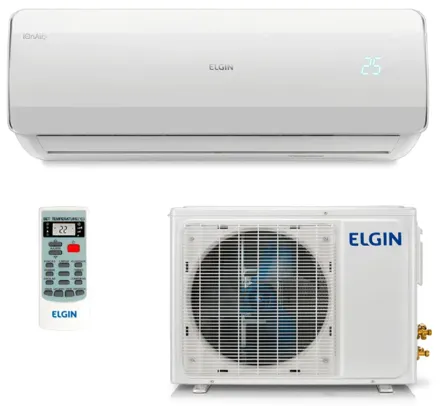 (Ame R$ 1.377) Ar-Condicionado Split HW Elgin Eco Power 9.000 BTUs - Leveros