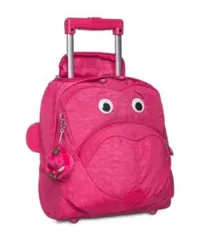 Mochila De Rodinhas Wheely Rosa Cerise Pink Kipling - R$ 549