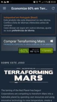 Terraforming Mars - R$15