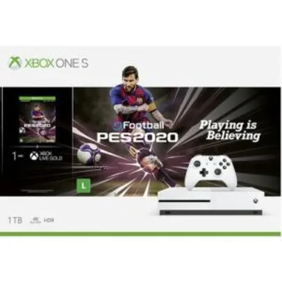 Xbox One S 1 TB PES 2020