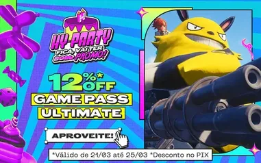 12 Meses - Game Pass Core - 12% OFF