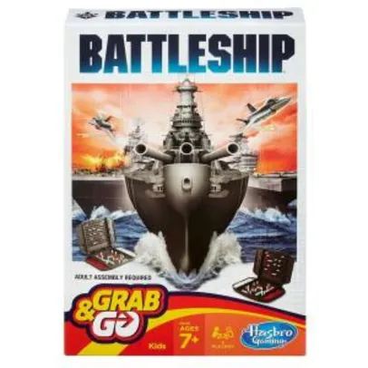 Jogo Hasbro Battleship Grab - Go B0995 2015 R$ 25