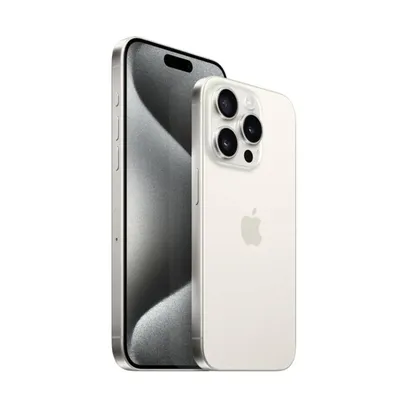 Foto do produto iPhone 16 Pro Max 256GB White Titanium