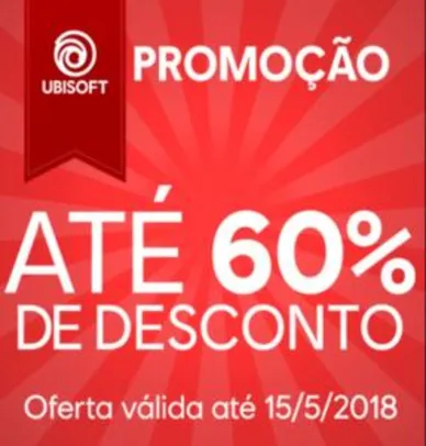 Promoção PSN - Ubisoft até 60% [PS4]