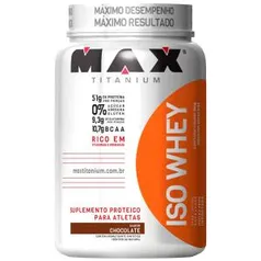 ISO Whey Max Titanium- Chocolate - Pote 900g