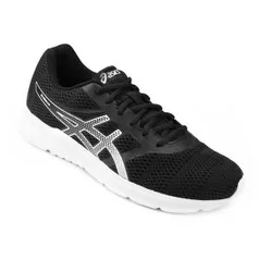 Tênis Asics Blocker Masculino - Preto e Prata - R$105