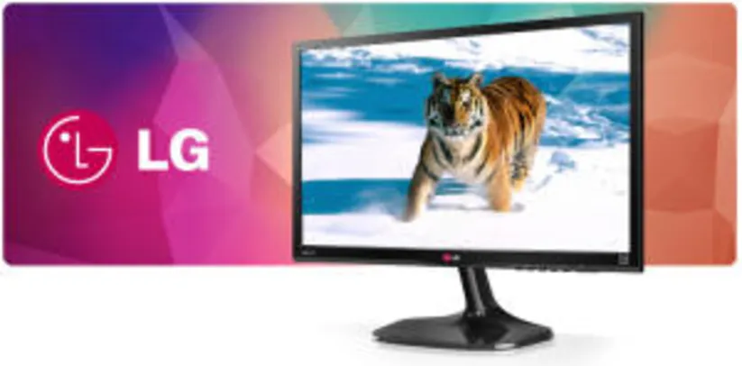 Monitor LG LED 23´ IPS D-Sub, HDMI, Full HD 23MP55HQ-P Preto - R$599