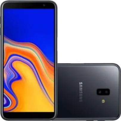 Smartphone Samsung Galaxy J6+ 32GB, 13MP, Tela 6´, Preto - SM-J610G/32DL - R$760