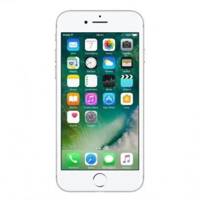 Smartphone Apple iPhone 7 128GB Desbloqueado Prateado