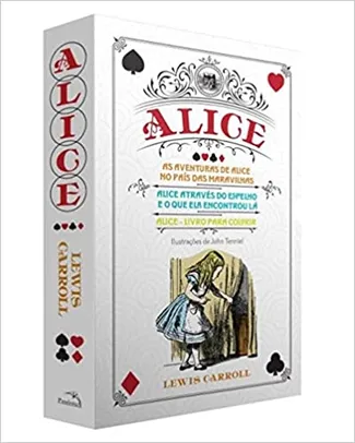 Box 3 Livros Alice No País das Maravilhas R$30