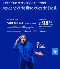 Internet TIM Ultrafibra 500 MEGA