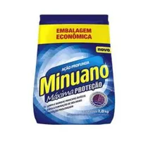 [Clube da Lu] Sabão em Pó Minuano Máxima Proteção - 1,8kg | R$5